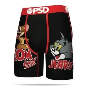Posh By K | Underwear & Socks | Psd Tom And Jerry Logo 2 Boxer Briefs ...